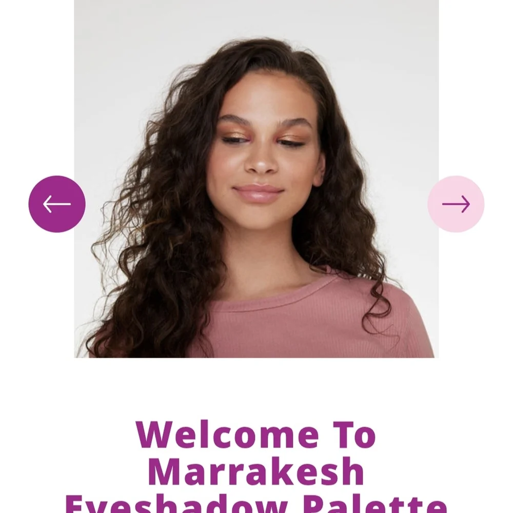 NWT Welcome to Marrakesh Eyeshadow Palette BOHO SHIMMER EYESHADOW